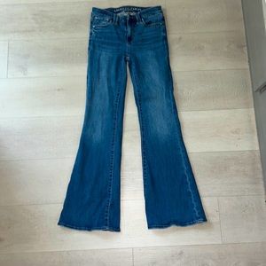 American Eagle Low Rise Flare Jean